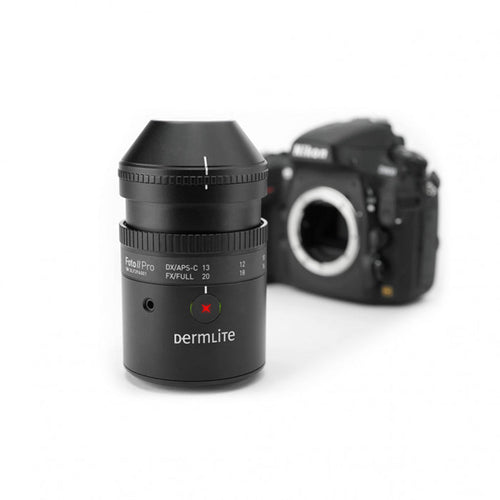 DermLite Foto II PRO PLUS dermatoscoop + Nikon D7500 camera