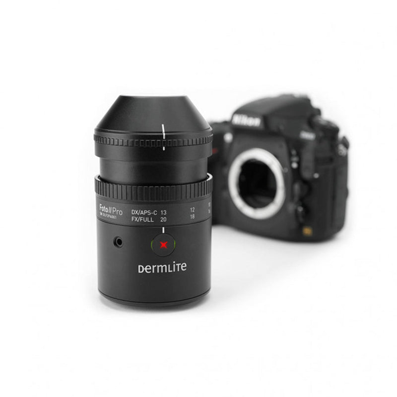 DermLite Foto II PRO PLUS dermatoscoop + Nikon D7500 camera