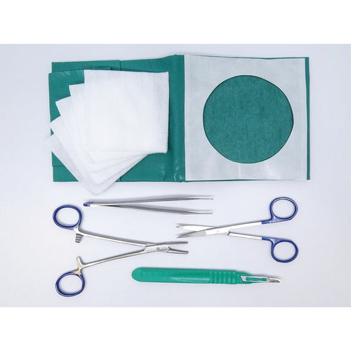Laboderm interventieset "hoge precisie" - Doos met 12 of 48 sets