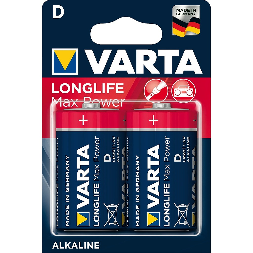 Varta Longlife-batterijen