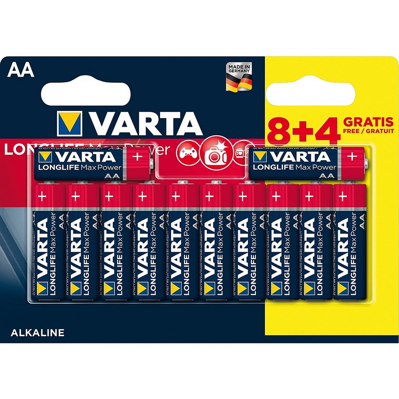 Varta Longlife-batterijen