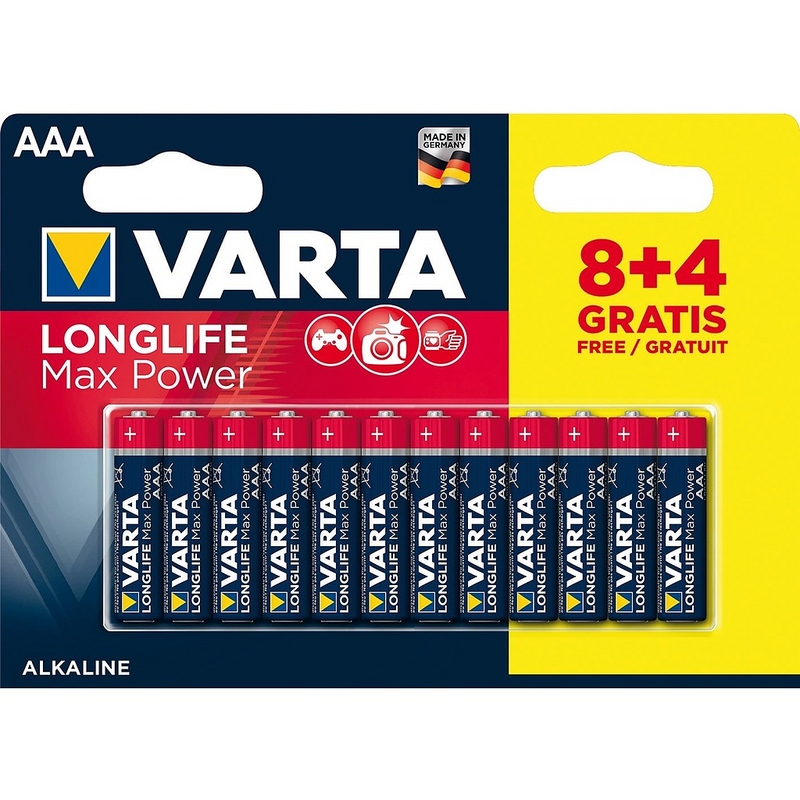 Varta Longlife-batterijen