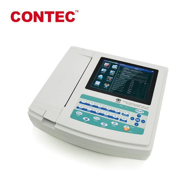 12-sporen elektrocardiogram - Contec