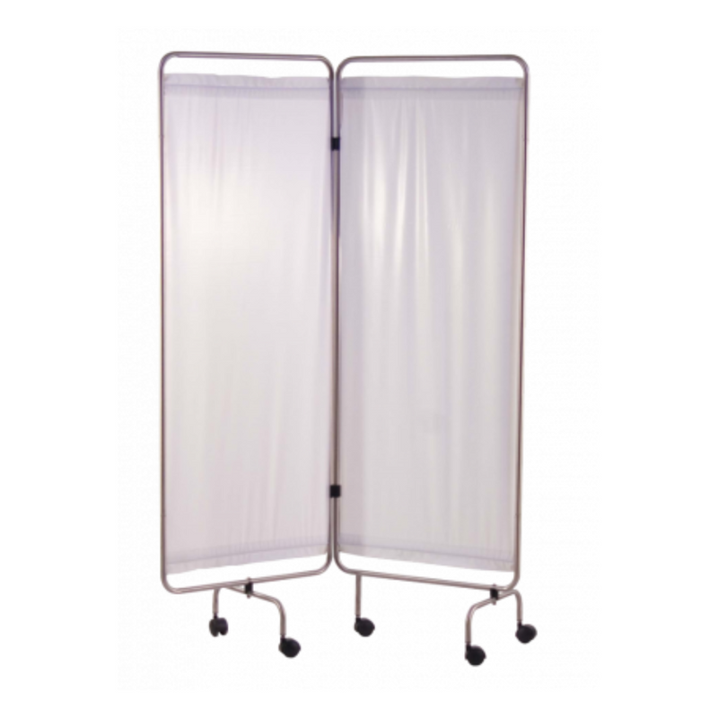 Paravent en inox blanc Holtex+