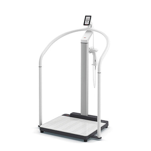 Scale-up Line SECA 455 personenweegschaal met leuning