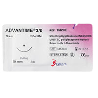 Advantime hechtingen - Paars - Doos van 36