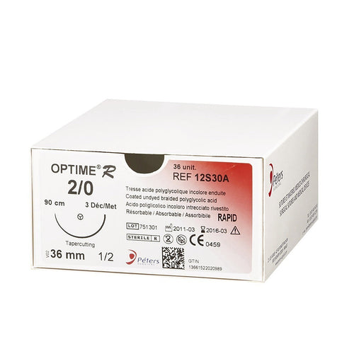 Optime R kleurloze hechtdraden - doos van 36
