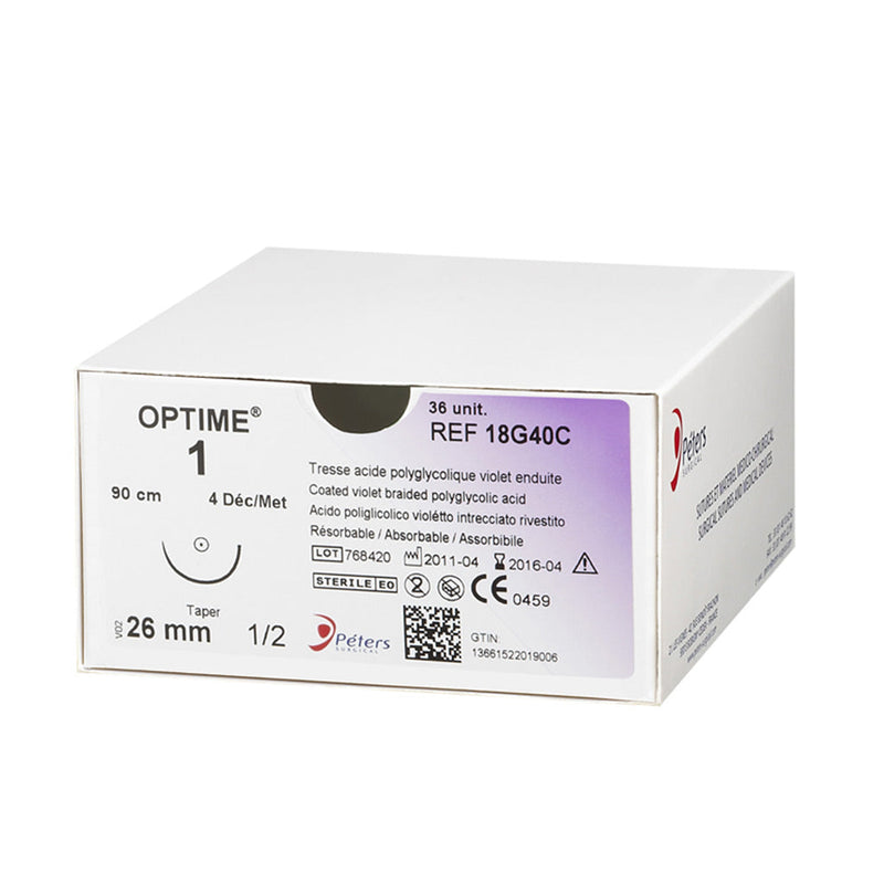 Optime hechtingen - Paars - Peters Surgical