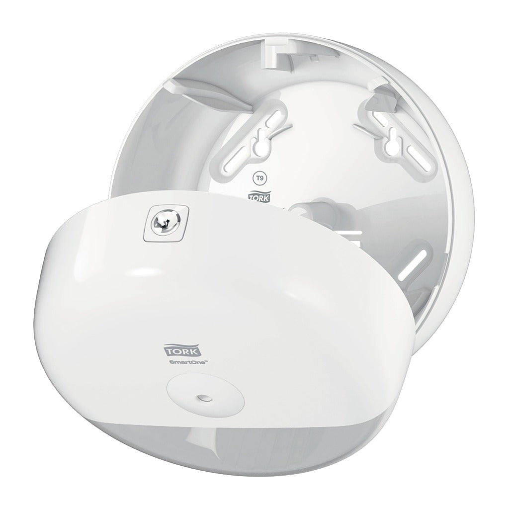 Tork SmartOne Mini Dispenser voor T9 Rol Toiletpapier, Wit