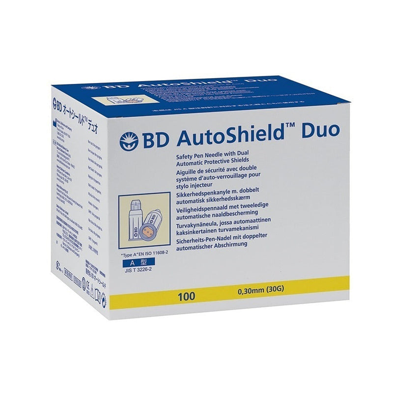 BD AutoShield beveiligde naald voor insulinepen - 30G/8mm - x100