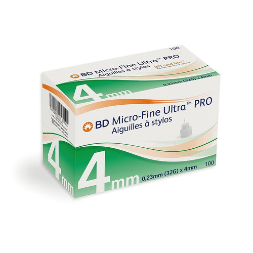 BD Micro-Fijne Naald voor Insulinepen - 4mm/32G - x100