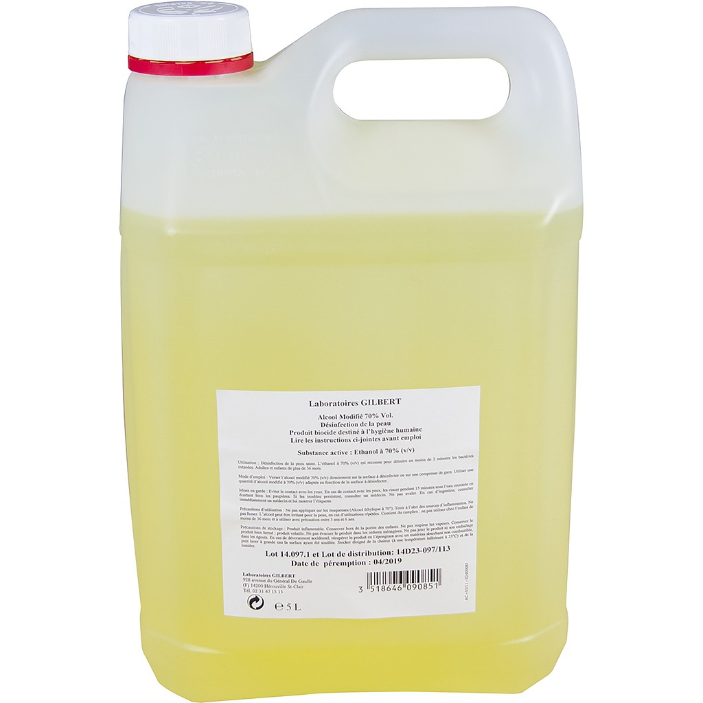 Gemodificeerde alcohol 70% Phy - Gilbert