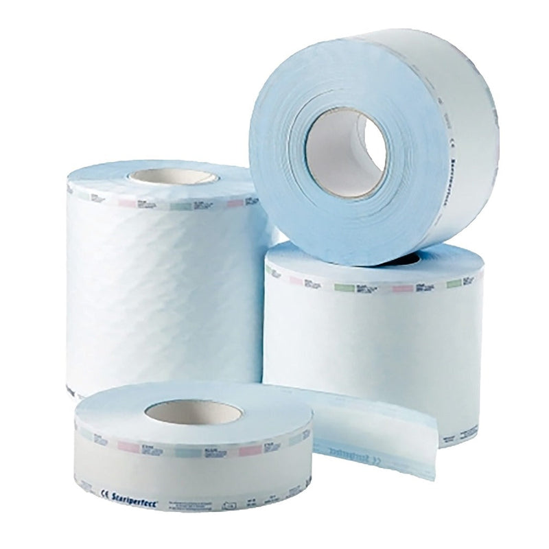 Steri-Dual Eco platte schedes - 10cm x 200m - Doos met 6 schedes