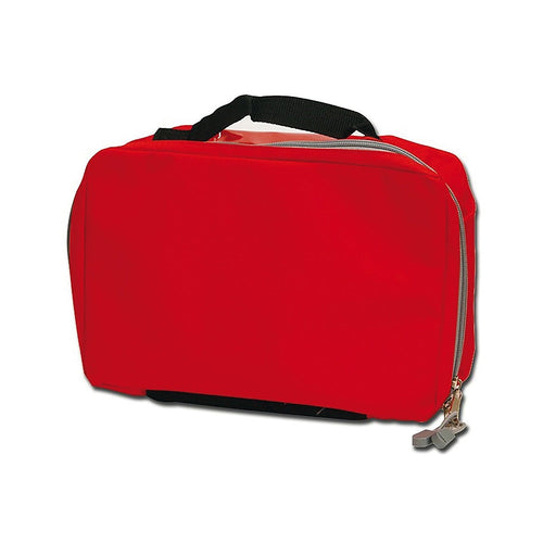 Pochette de rangement avec poignée, rouge, 29x19x11cm