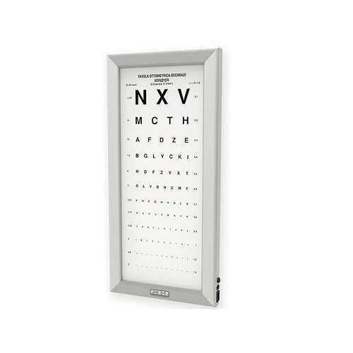 Monoyer LED lichtgevende optometrische schaalverdeling van 3 meter