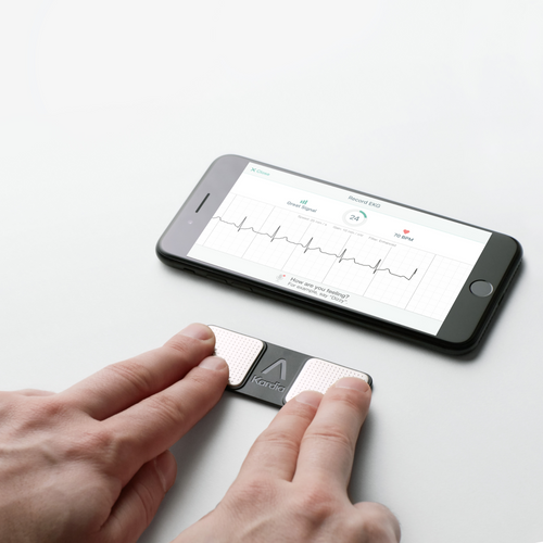 KardiaMobile ECG-elektrocardiograaf - Omron