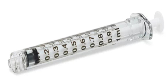 Seringue BD Plastipak à tuberculine 1ml Luer Simple x120 - sans aiguille