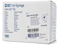 BD Plastipak tuberculinespuit 1ml Luer-slip 25G 16mm x120
