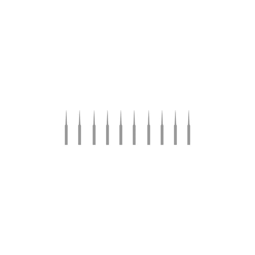 Aiguille épilation K2 poils fins diamètre 0,055 mm - Boîte de 10
