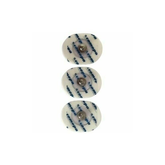 COMEPA ECG-elektrode 3,5x2,7cm - ovale druk, pediatrisch, zak van 60