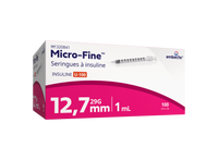Seringue à insuline avec aiguille BD Micro-Fine