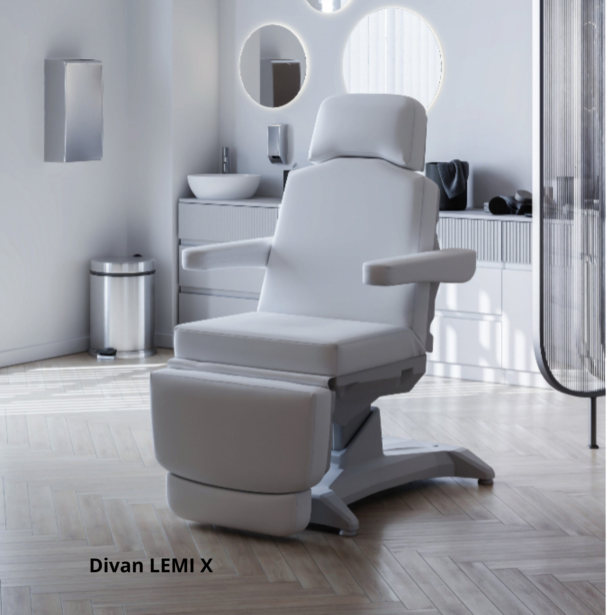 Divan d'examen électrique 4 moteurs LEMI X