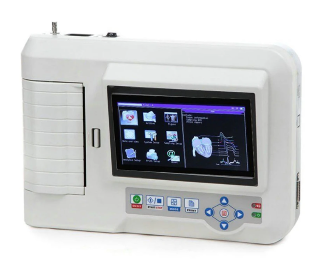 600G 6-afleidingen ECG met Contec-tas