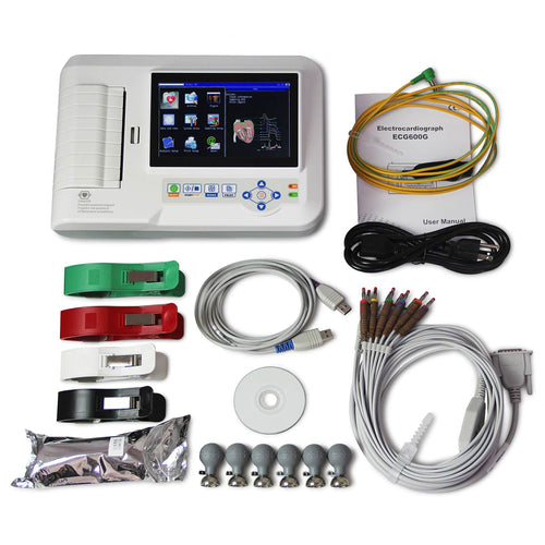 600G 6-afleidingen ECG met Contec-tas