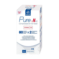 Compresses en non tissé stériles 40g LCH - 5x5cm