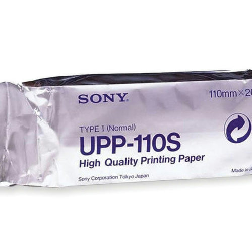 Sony UPP-110S zwart-wit thermisch papier 110 mm x 20 m - Doos van 10