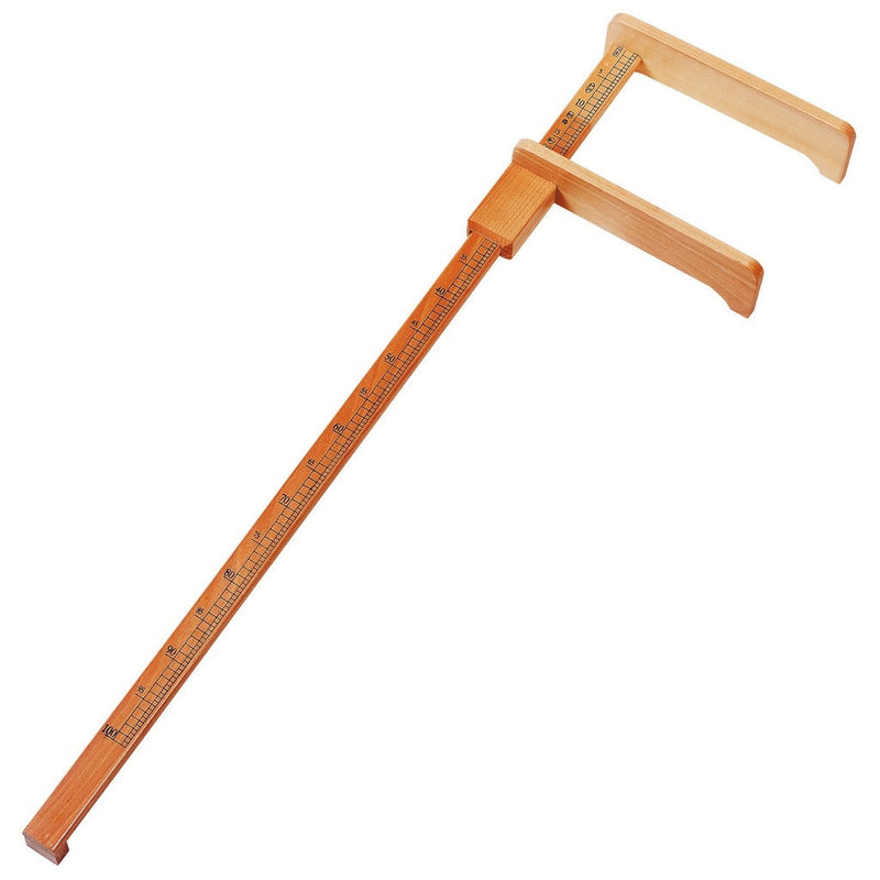 Houten babyhoogtemeter - Natuurlijk hout