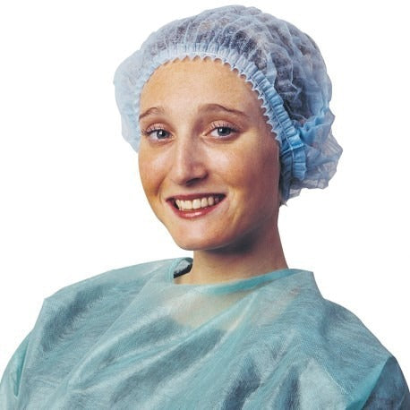 Vliesblauwe clip Charlotte - Zak van 100