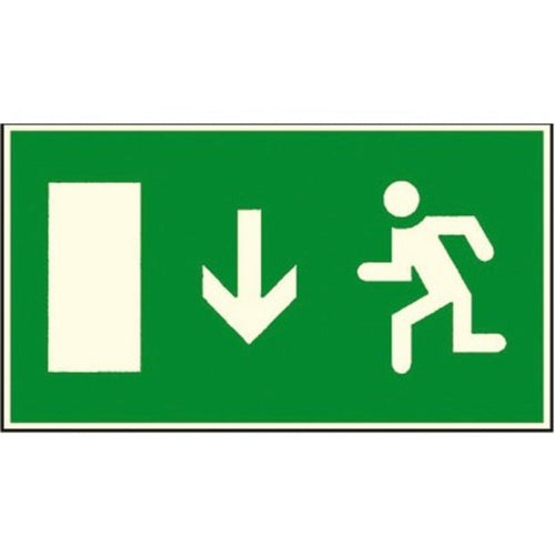 Evacuatie borden