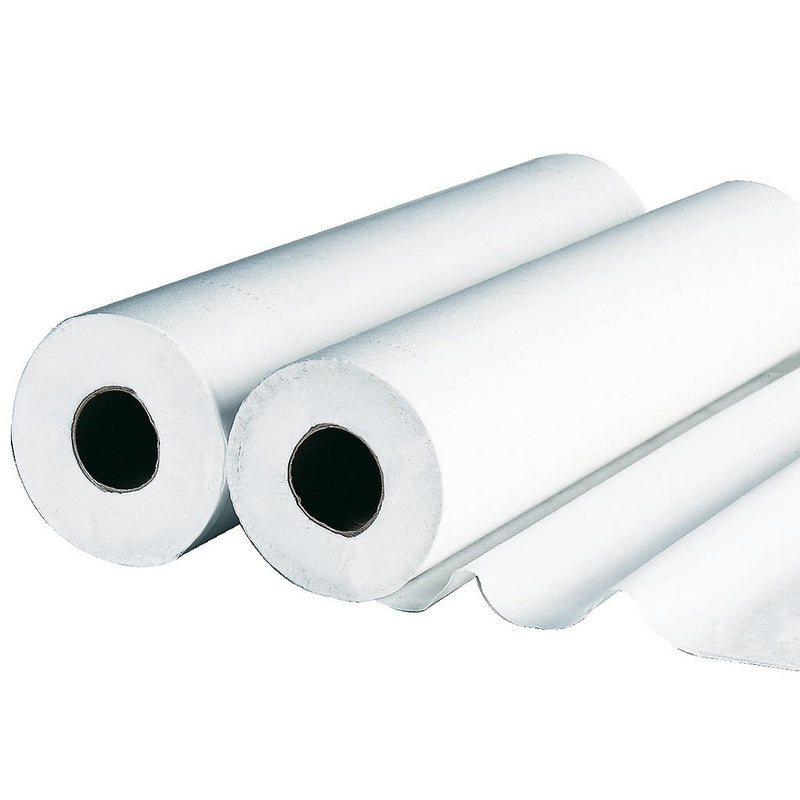 Glad gewatteerd onderzoekslaken - 50 x 38 cm - Doos met 6 rollen