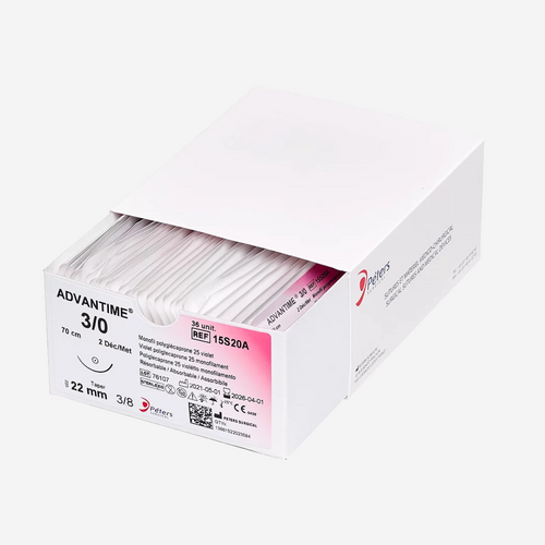 Advantime Peters Chirurgische kleurloze hechtdraden - Doos van 36