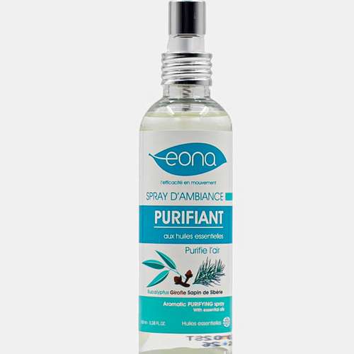 Biologische zuiverende spray met essentiële oliën