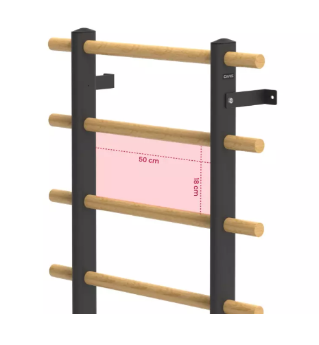Houten leiboom 11 spijlen VERZORGING