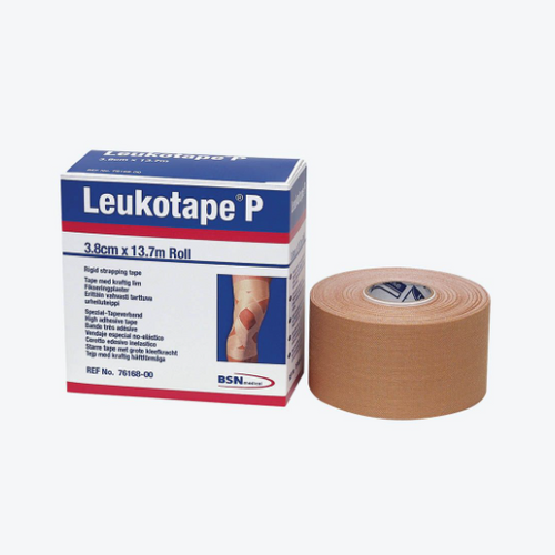Bande adhésive rigide Leukotape P, non élastique, 3.8 cm x 13.7 m - A l'unité