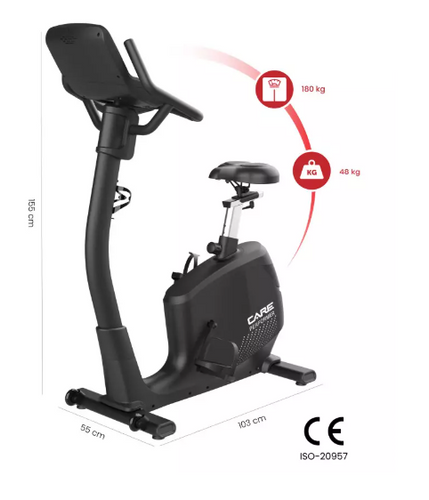 Vélo professionnel auto-alimenté PERFORMER LED CARE