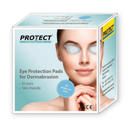 Oogbescherming bij dermabrasie - Protect Laserschutz