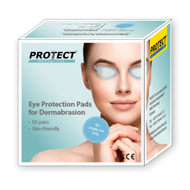 Oogbescherming bij dermabrasie - Protect Laserschutz