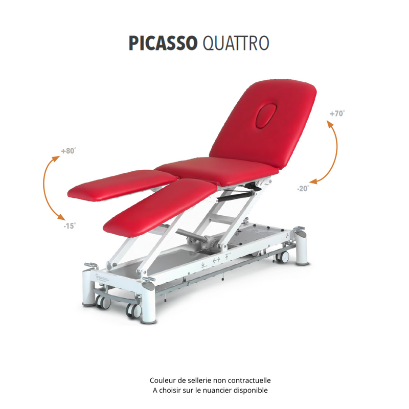 Picasso Quattro 4-delige massagetafel