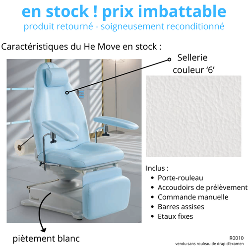 Elektrische bank met 3 He Move-motoren