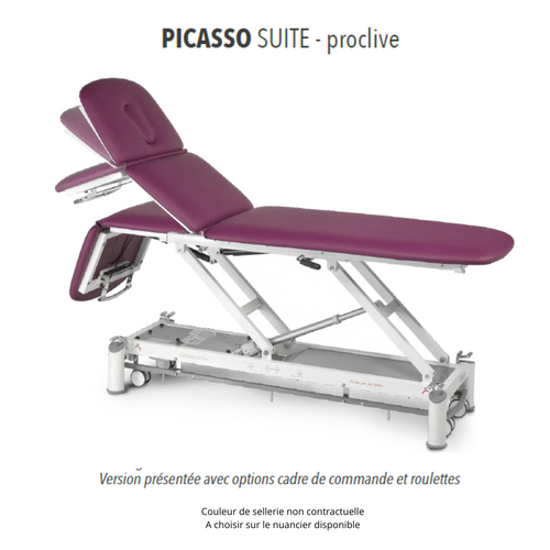 Picasso Suite massagetafel met 3 vlakken