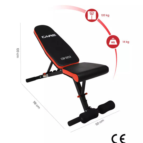 Banc de musculation multi-positions CB-303 CARE