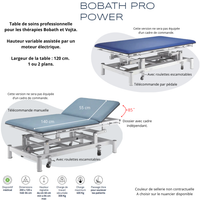 Table Bobath Pro Power 200 cm x 120 cm