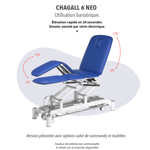 CHAGALL NEO 6-delige massagetafel