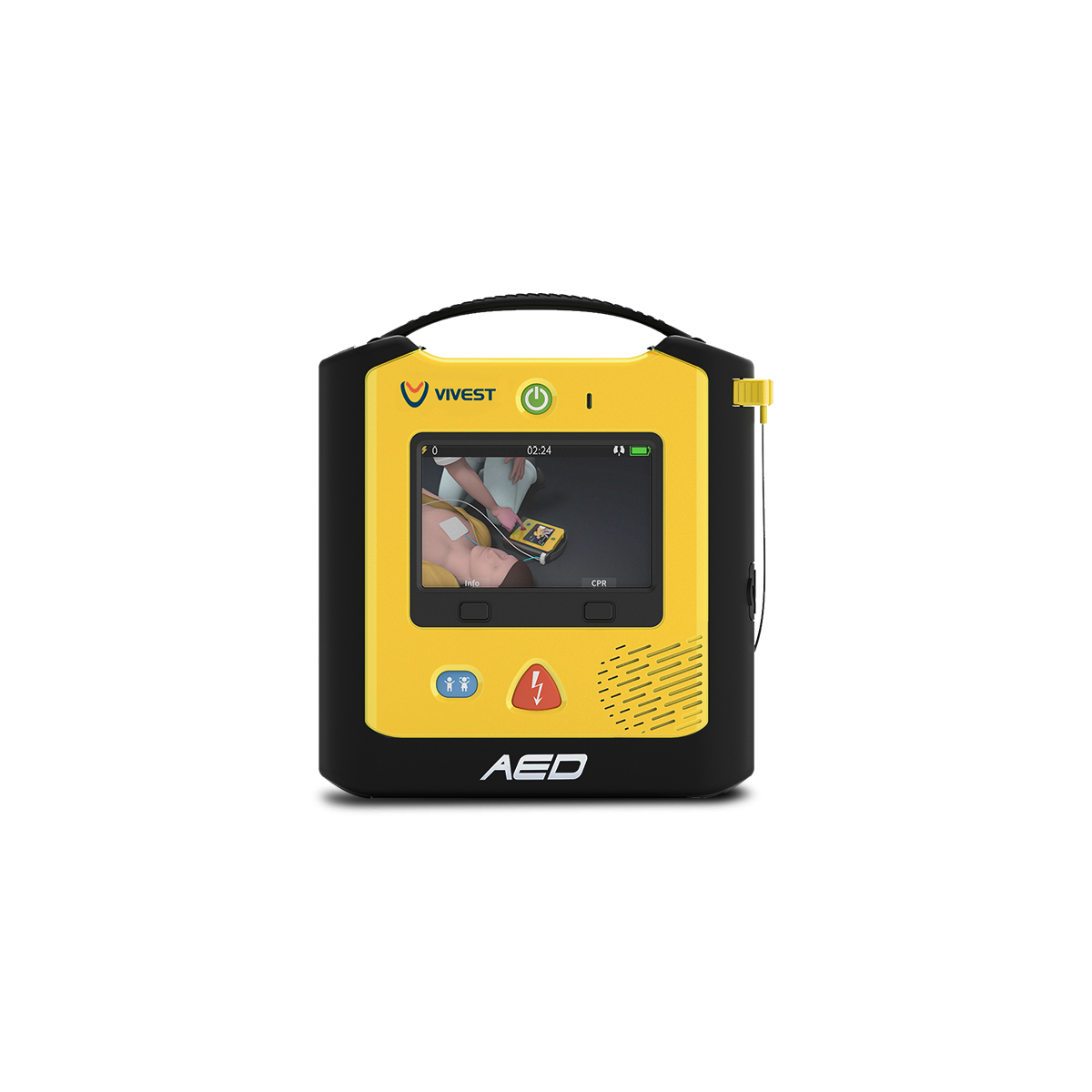Halfautomatische defibrillator ViVest Powerbeat X3