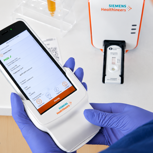Atellica LumIQ Analyzer scherm niet verbindbaar