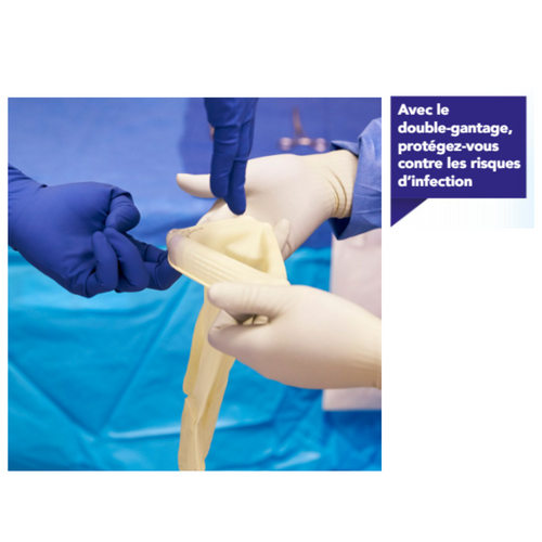 Protexis™ latex chirurgische handschoenen voor dubbele handschoenen